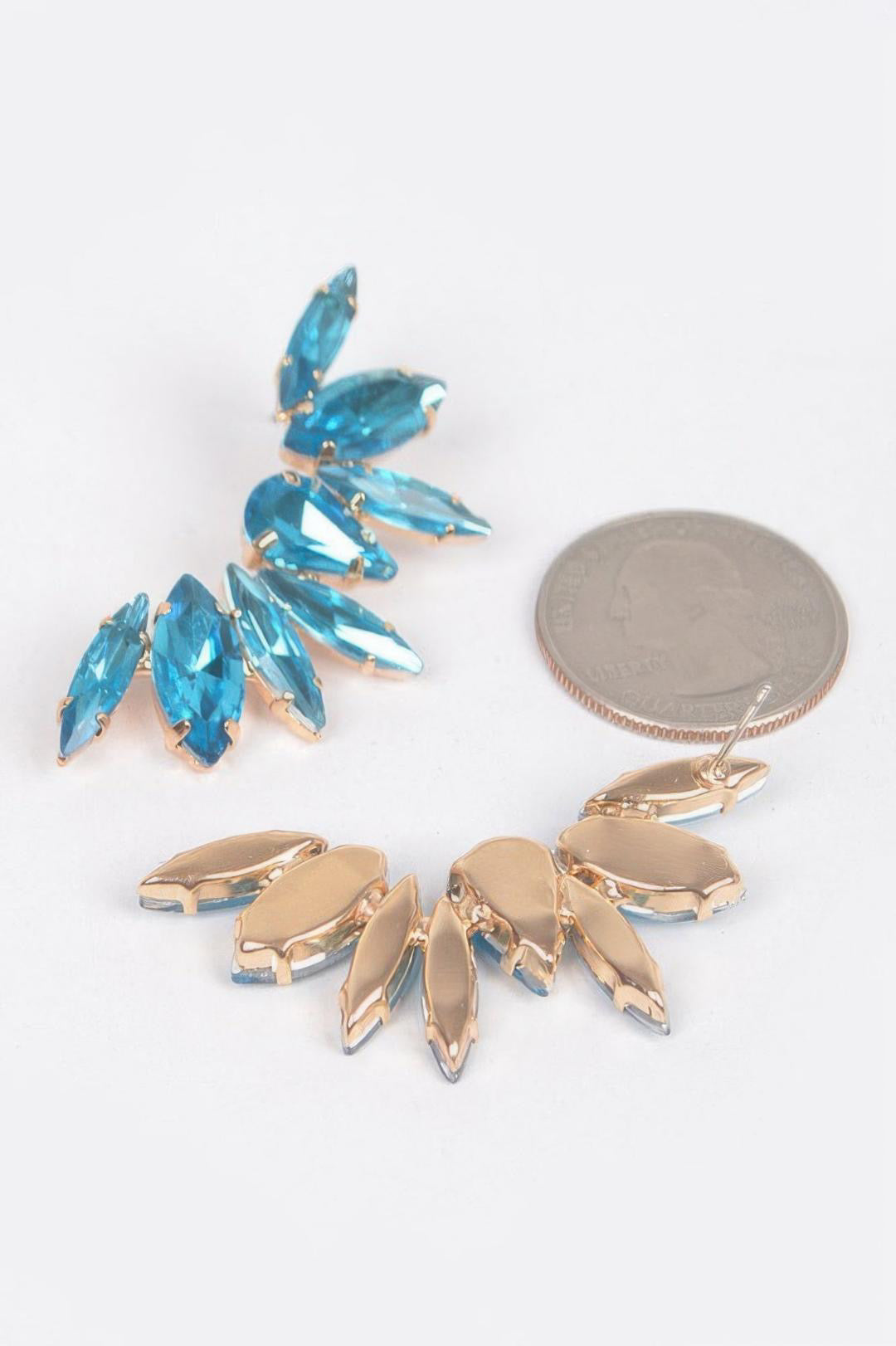 Aurora Crystal Ear Climbers
