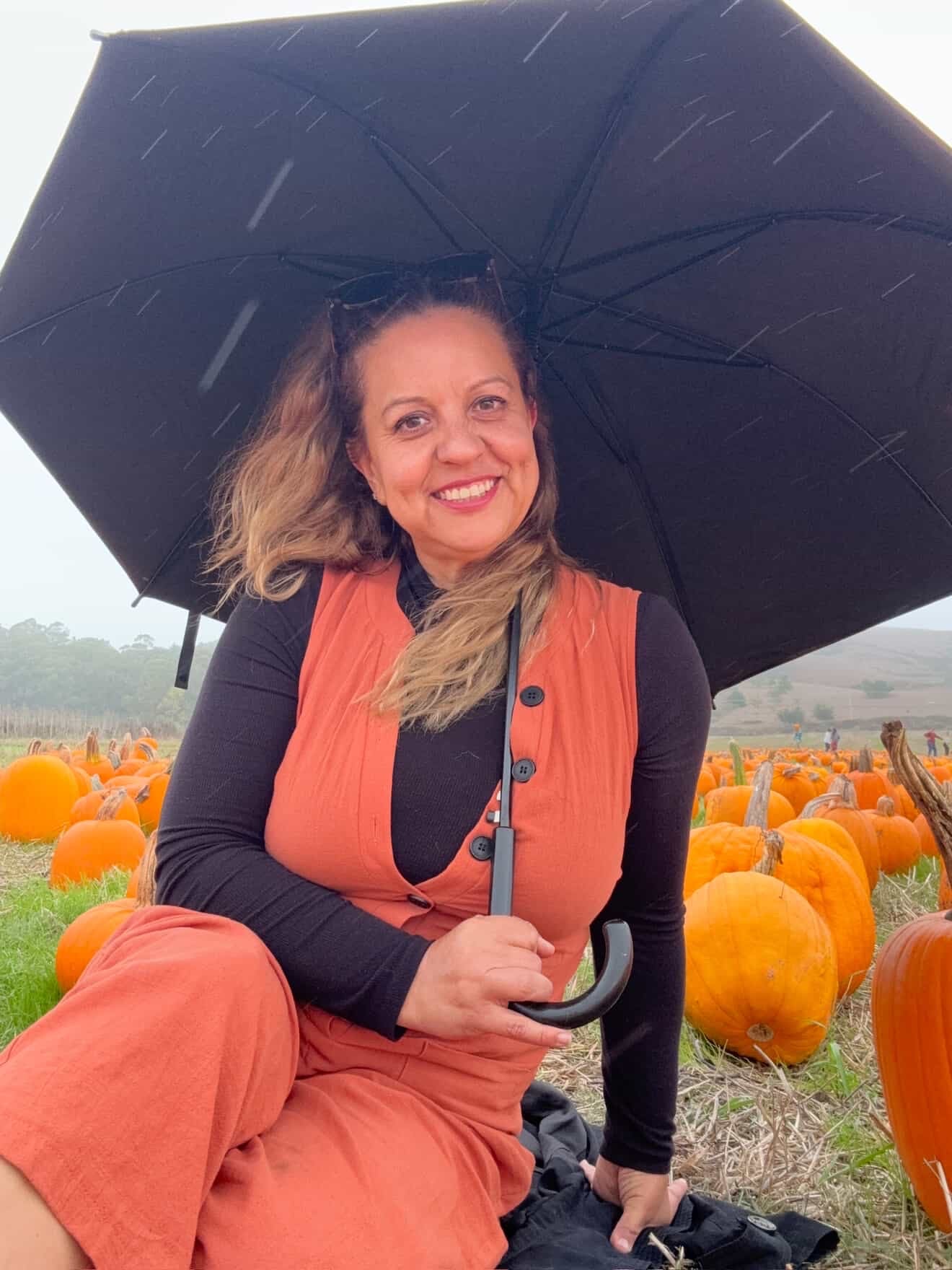 V Neck Button Sleeveless Wide Pockets Jumpsuit