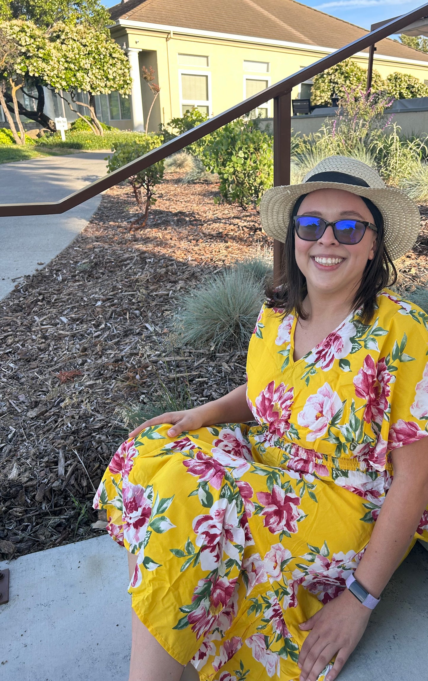 Yellow Bouquet Dress