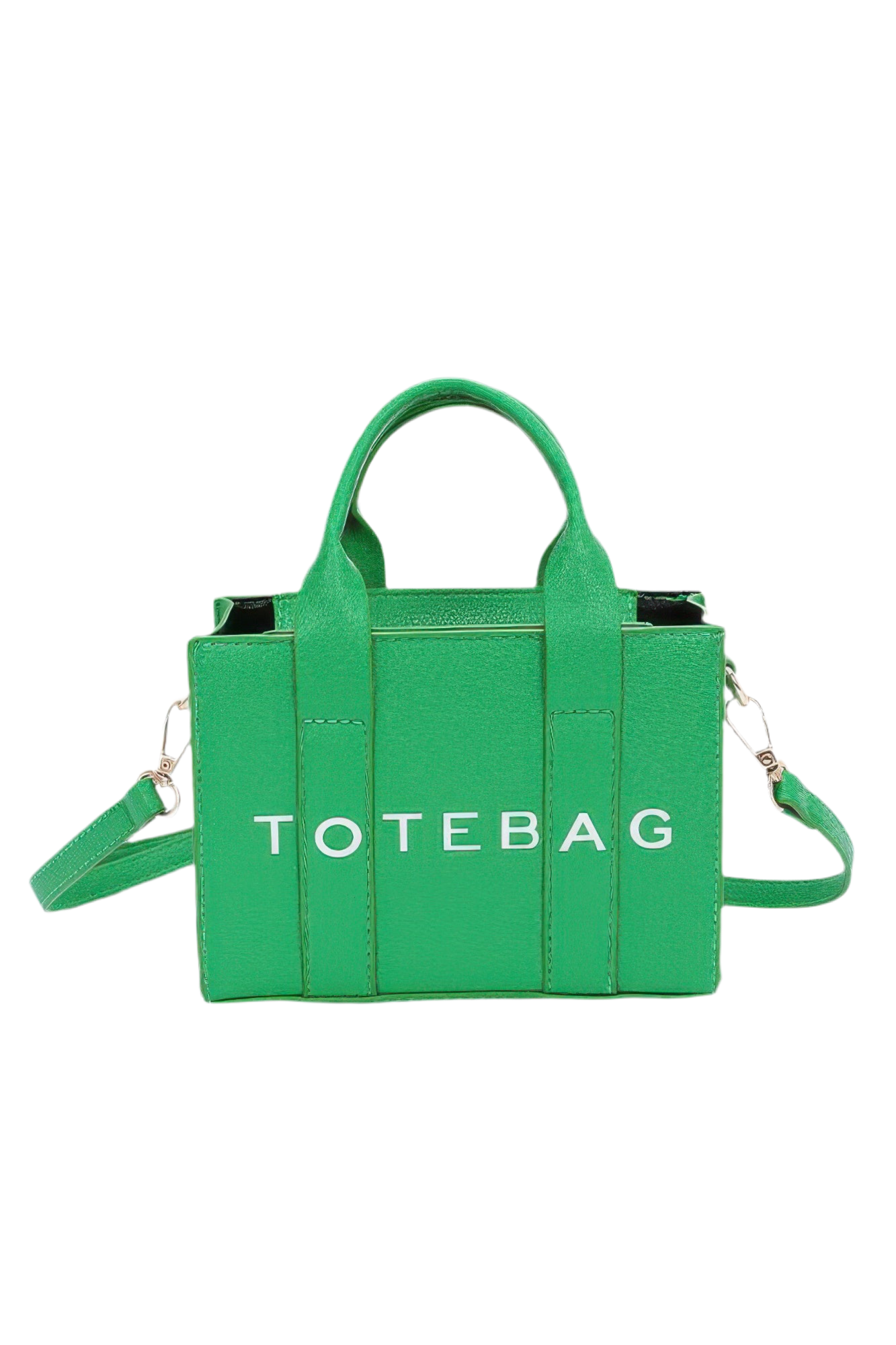 Faux Leather Tote Bag