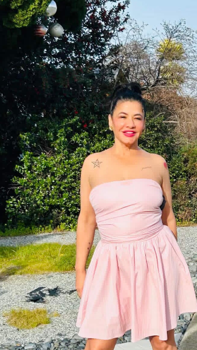 Solid Off Shoulder Tube Elastic Waist Dress