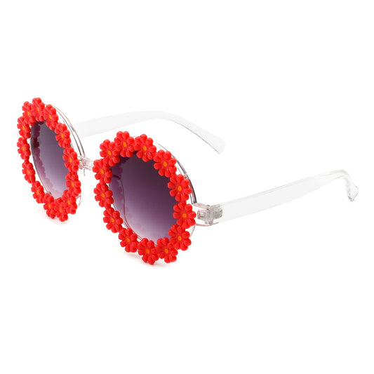 Ysabelia - Daisy Flower Sunglasses