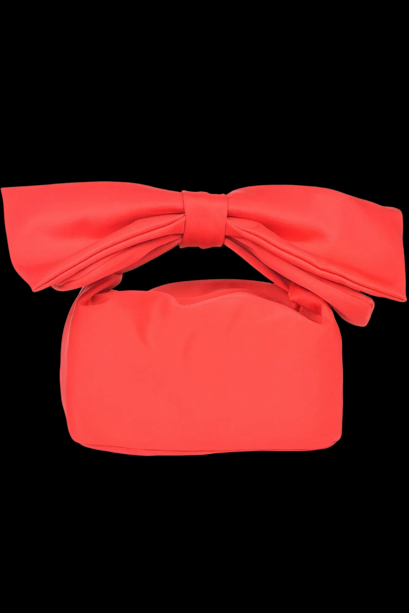Nylon Bow Handle Women's Clutch Bag