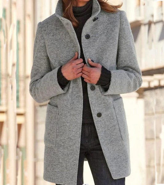 Stand Collar Coat
